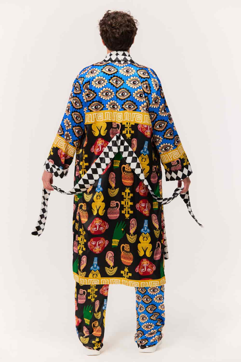 Bata-Kimono Unisex / Sentido Precolombino - miniatura 3