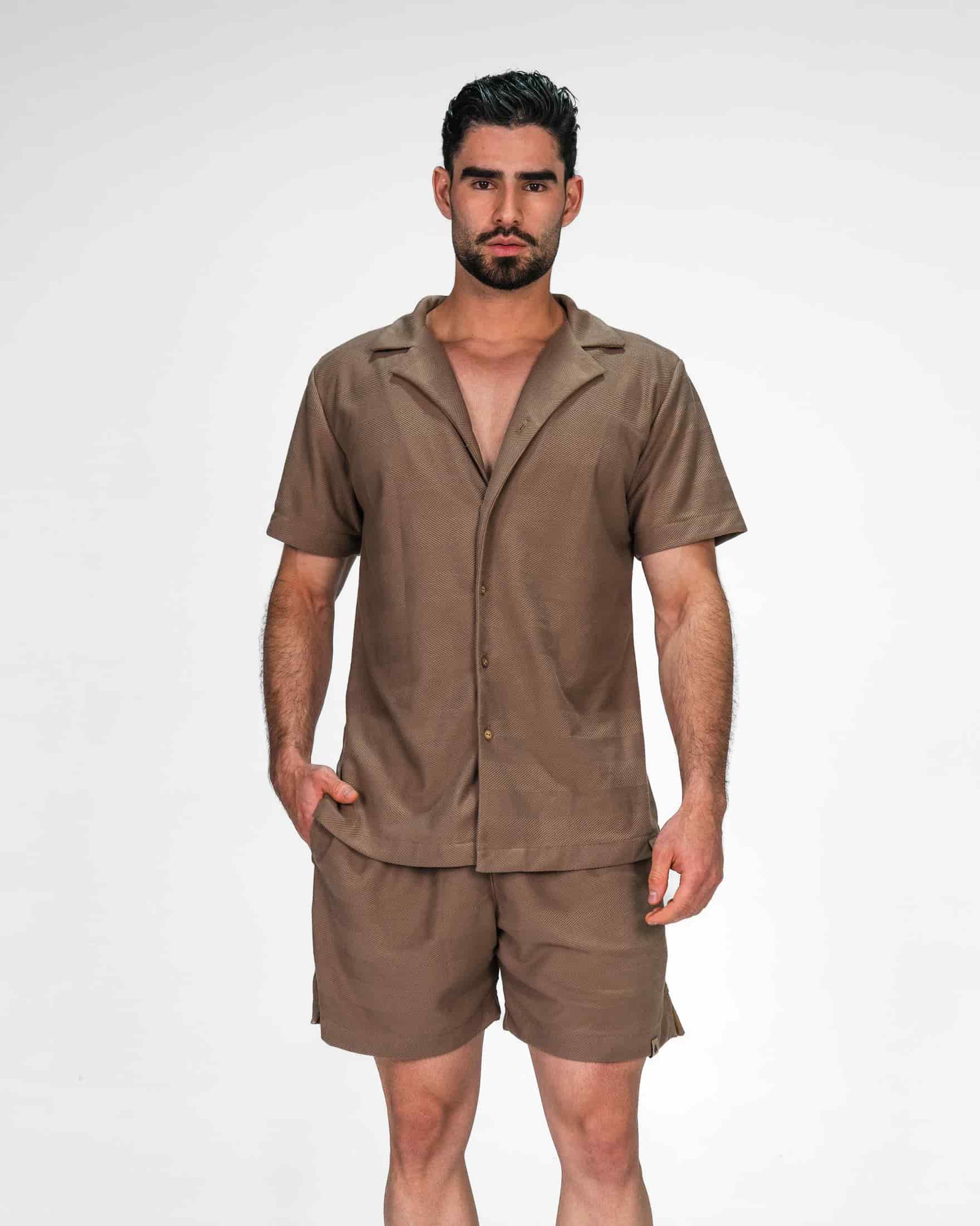 Camisa Costera Café - miniatura 4