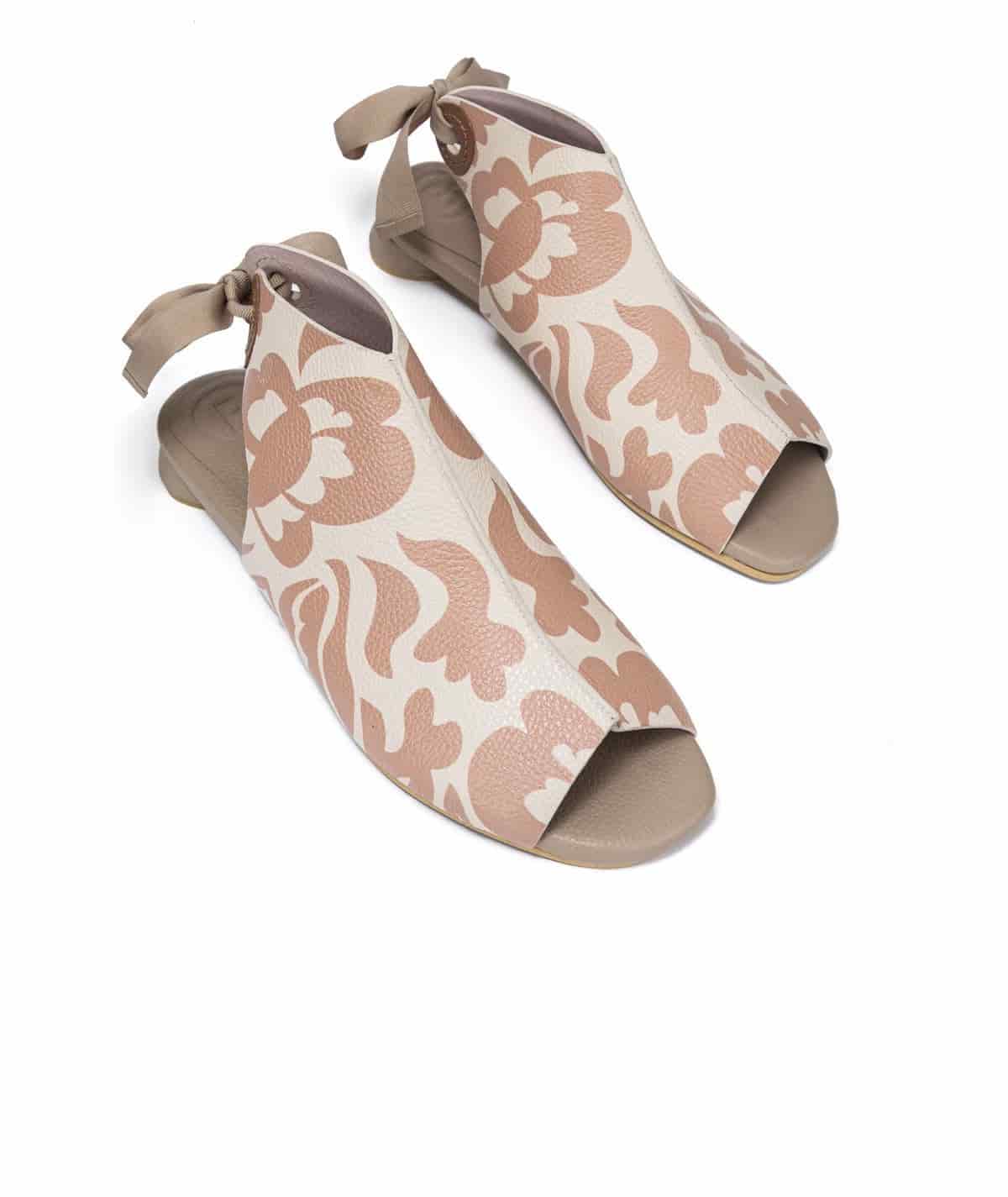 matisse heritage sandalia estampada en cuero genuino - miniatura 2