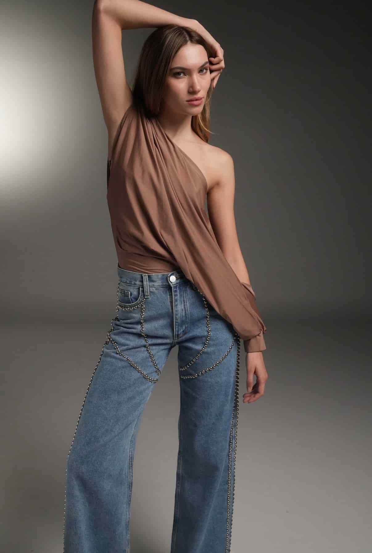 STUDDED JEANS - miniatura 3