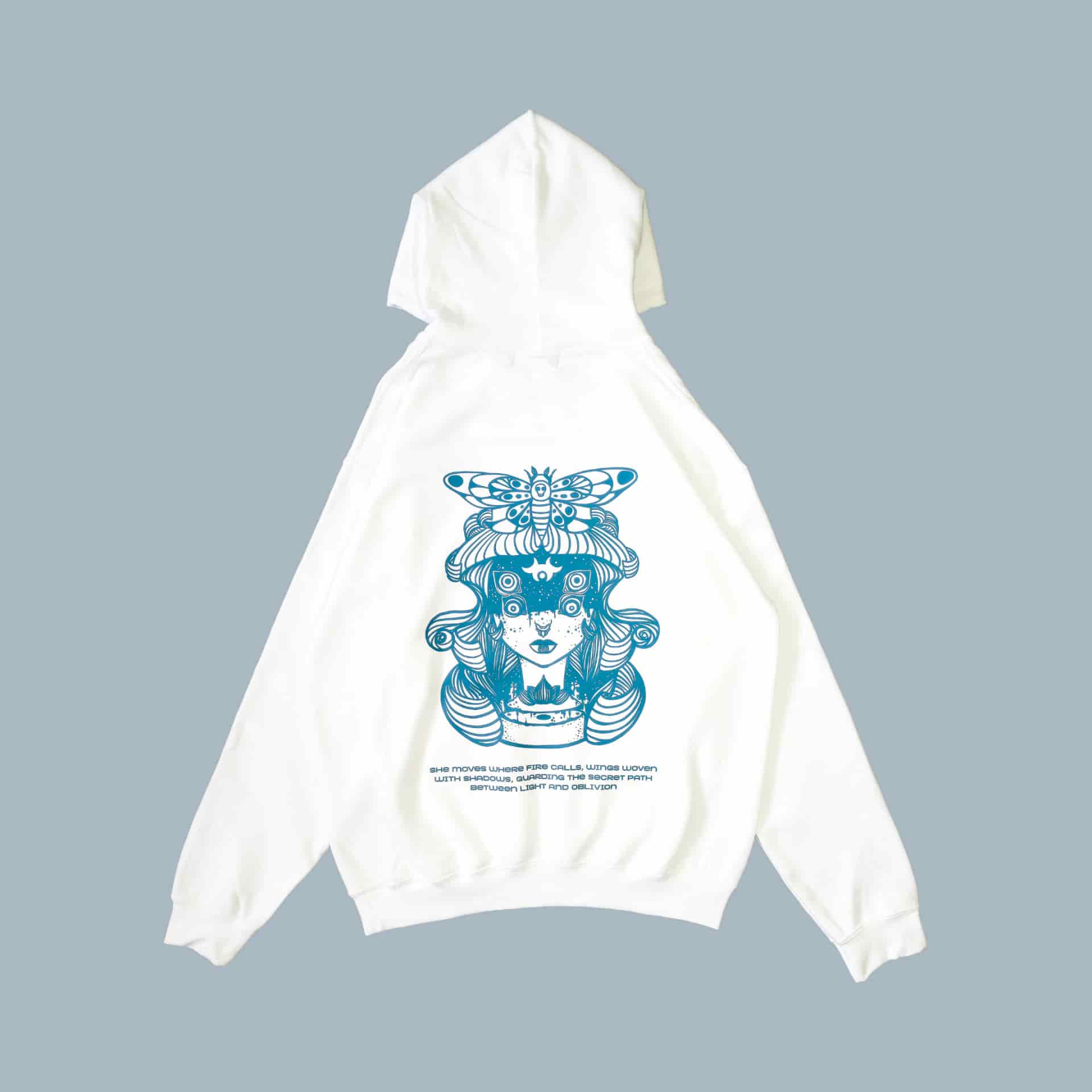 Hoodie - Moth Girl - miniatura 1