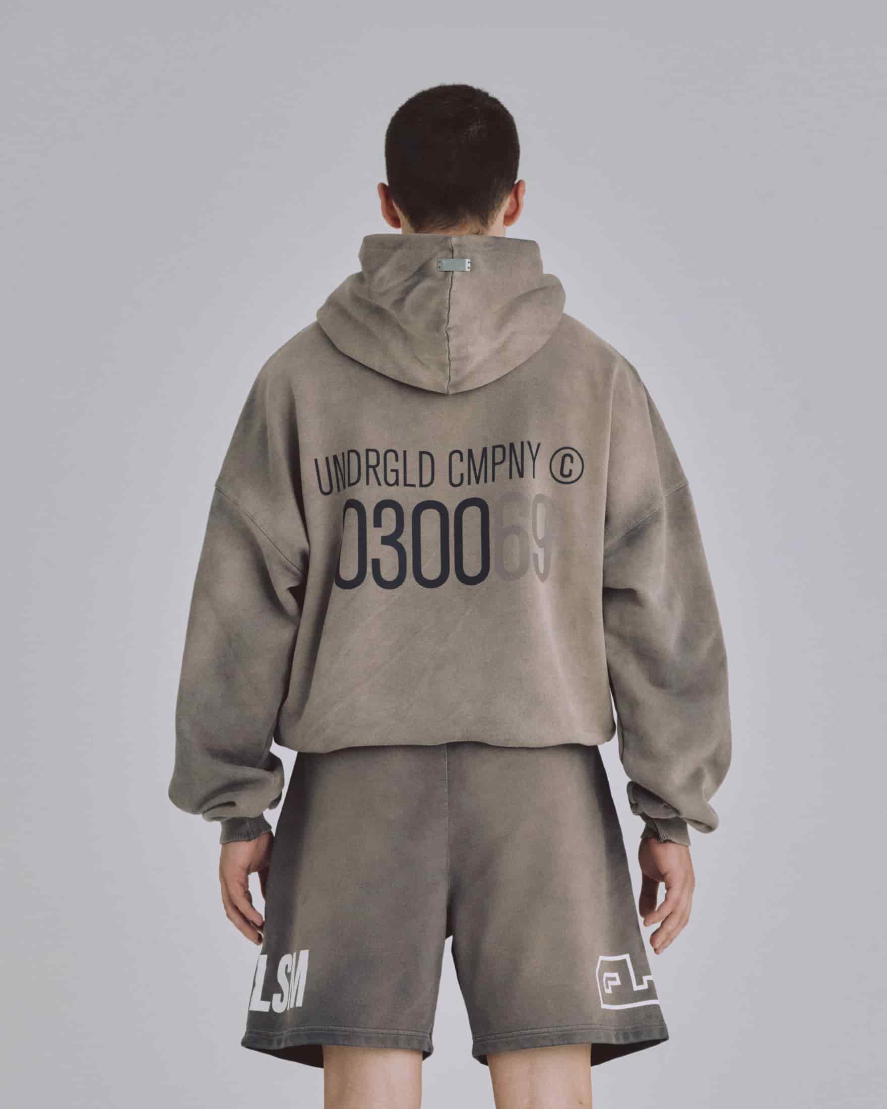 Spring Code Boxy Fit Hoodie Vintage Gray - miniatura 7