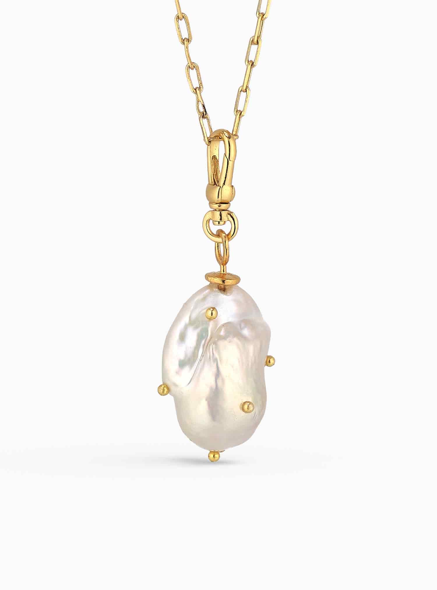 Small Dotted Pearl Charm - miniatura 2