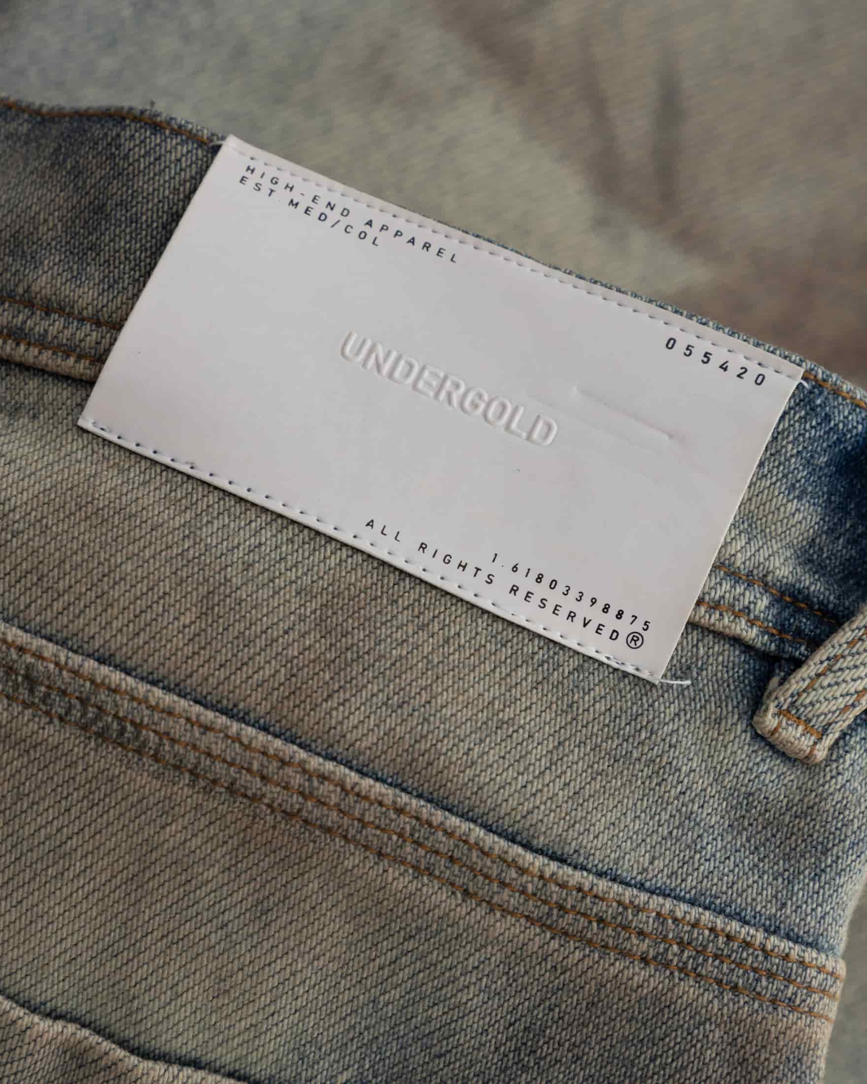 Capsule UNDRGLD Wide Jeans Dirty Blue - miniatura 6