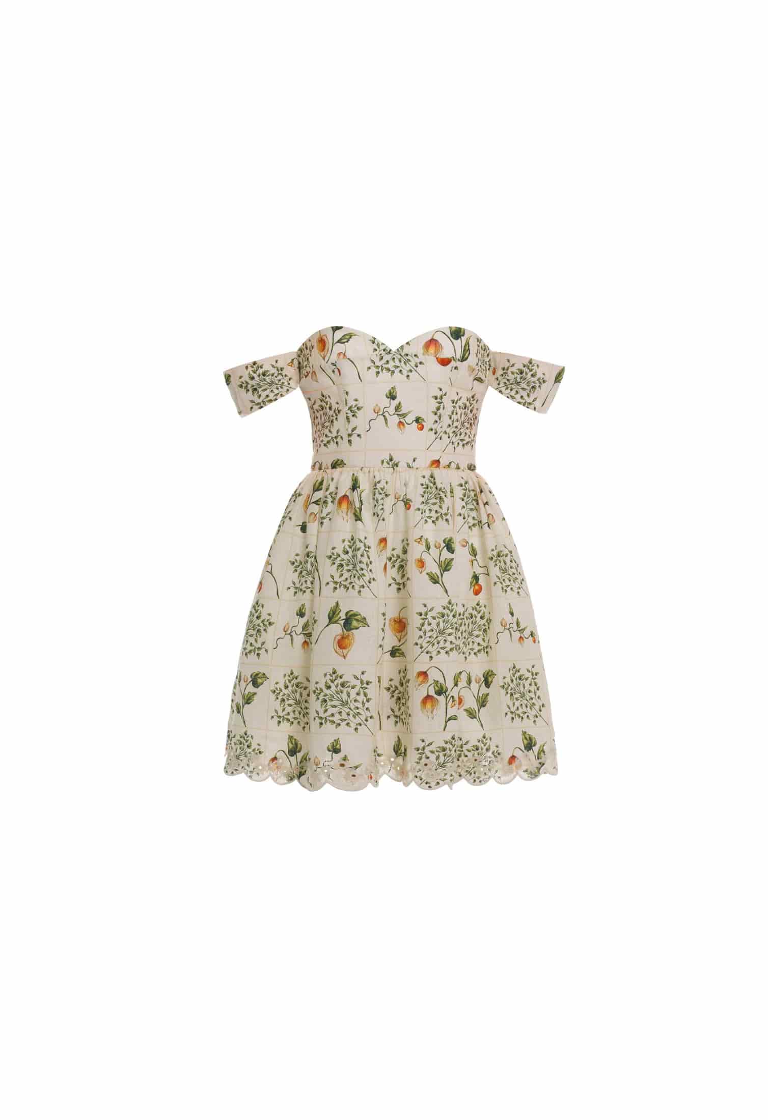 Poesia Uchuva Mini Dress - miniatura 7