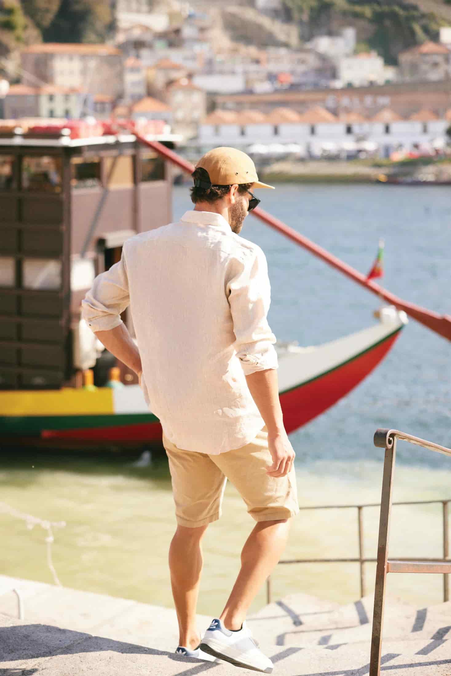 CAMISA LINO BEIGE - miniatura 3
