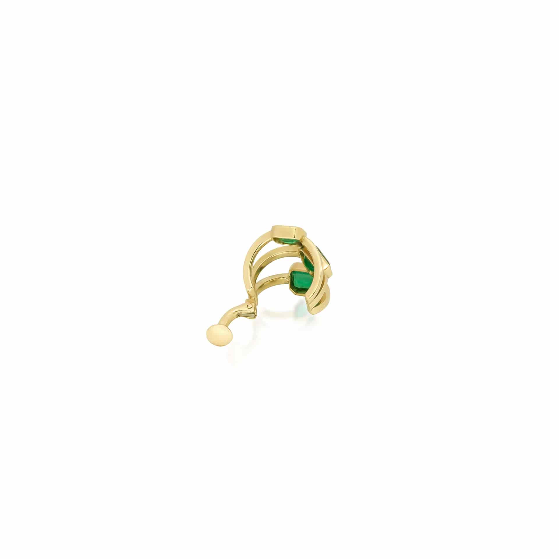3 Stone Ear Cuff - miniatura 3