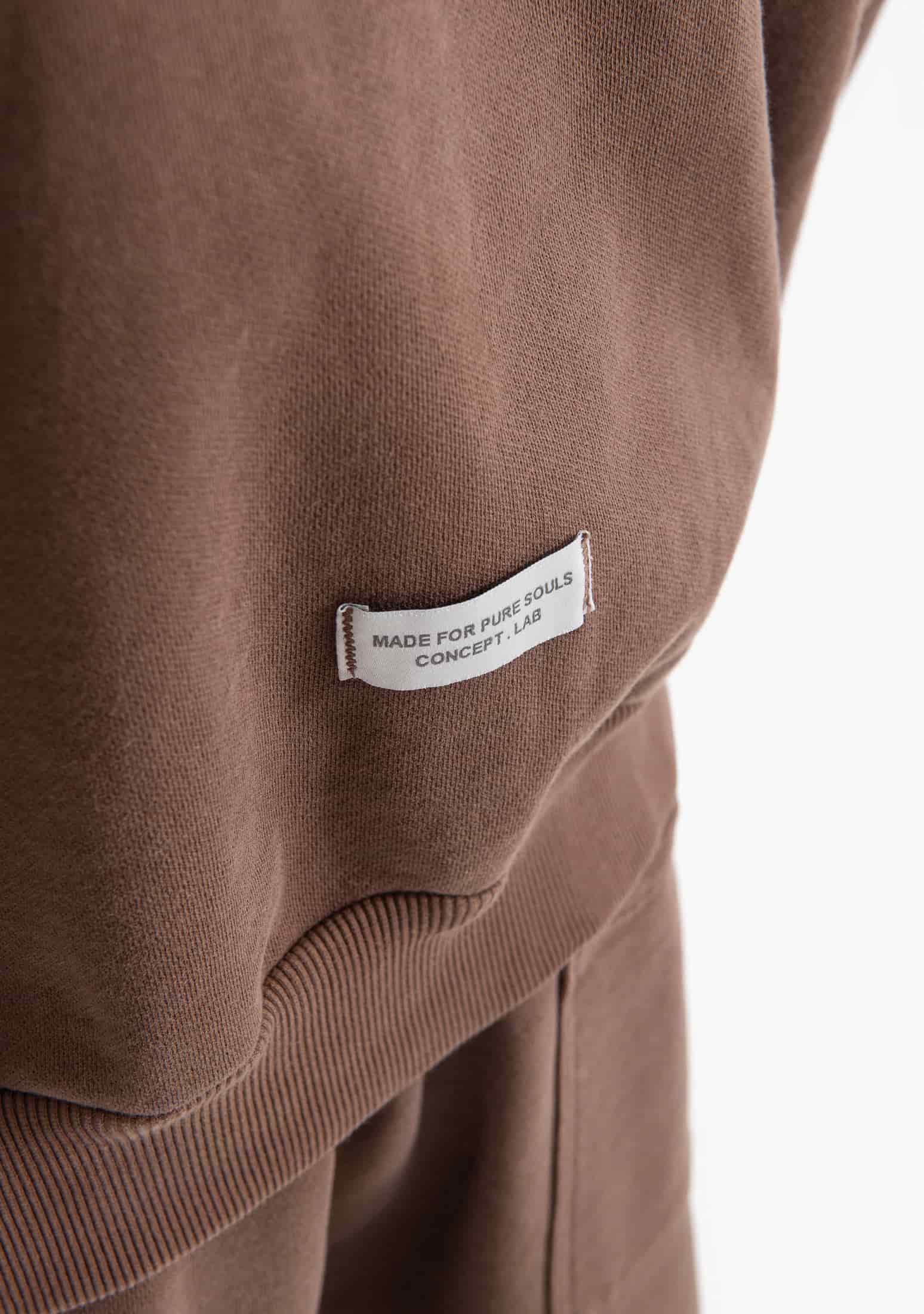 knockout brown hoodie - miniatura 4