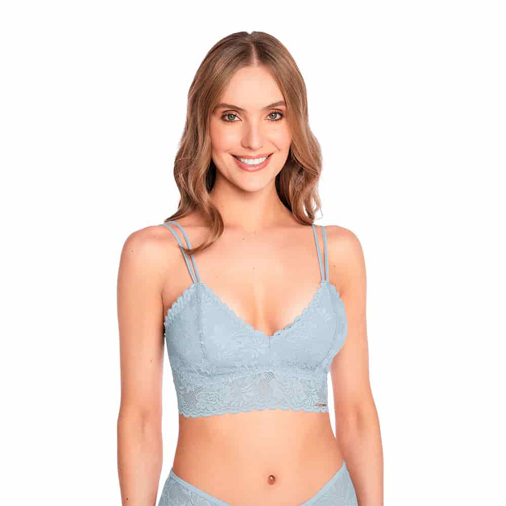 BRALETTE EN ENCAJE SIN ARO - miniatura 5