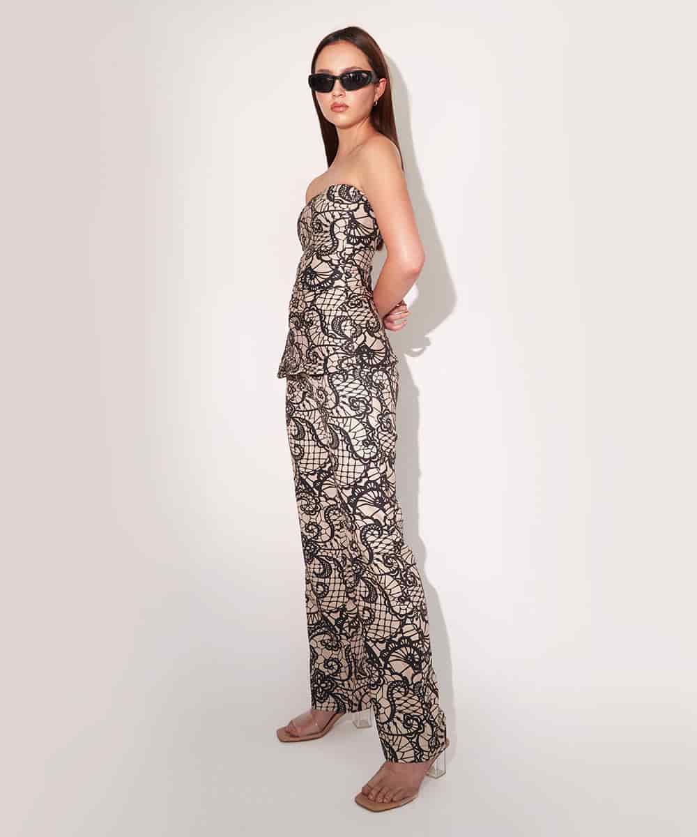 Howdy Pants in Faux Lace - miniatura 4