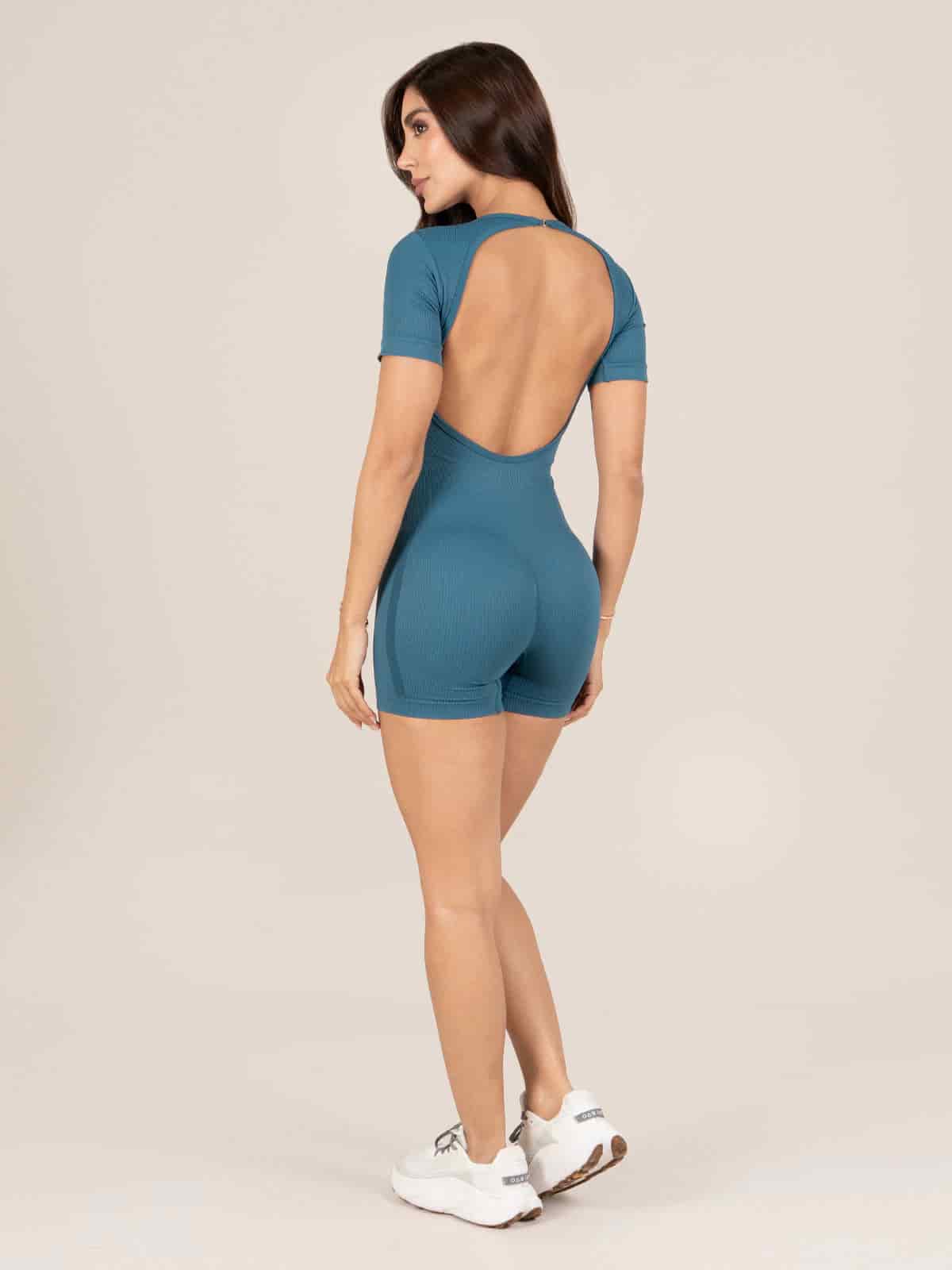 Ada Enterizo Seamless Azul Marino - miniatura 3