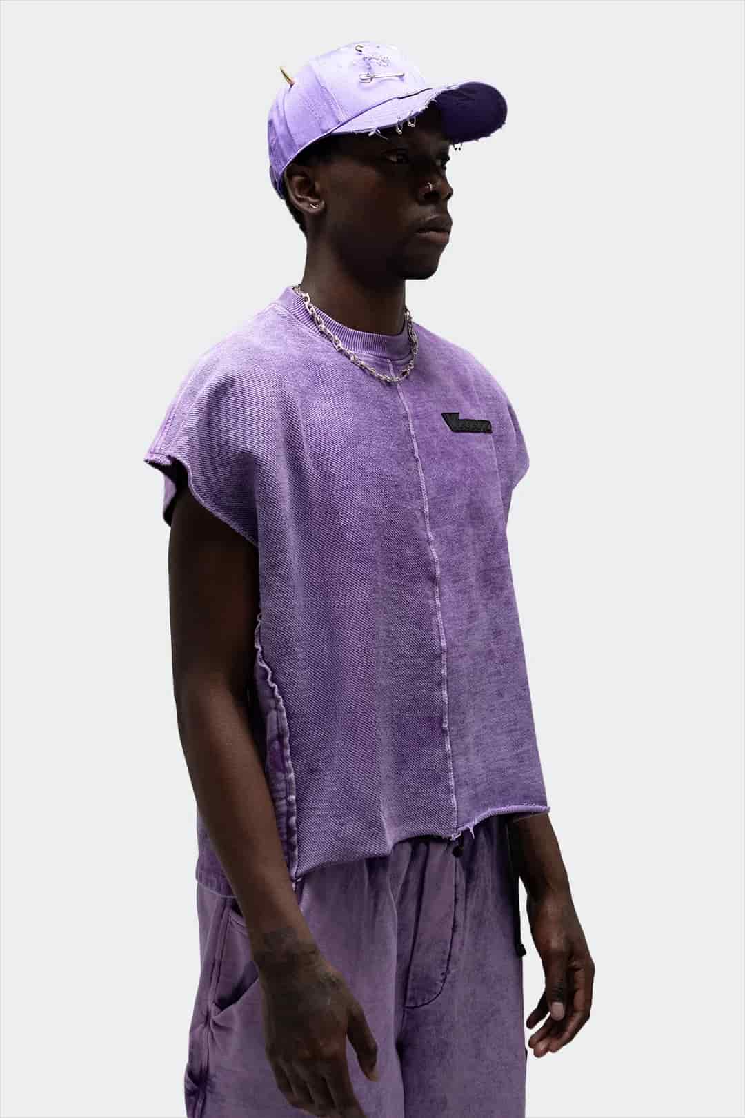 VENENO TANK TOP PURPLE WASH - miniatura 2