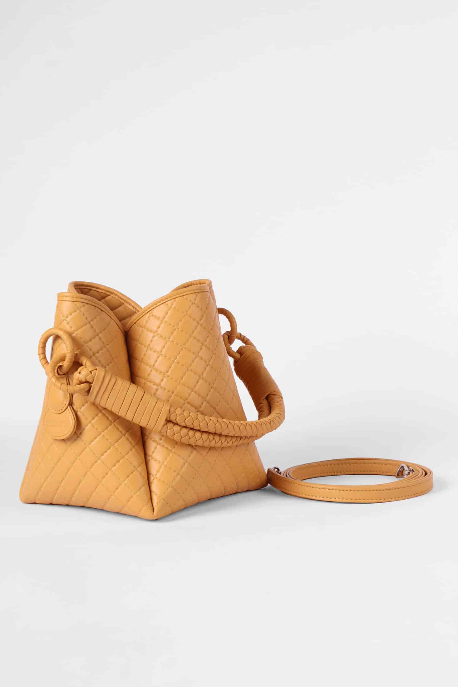 Tulip Bucket Bag, Yellow Ochre - miniatura 4