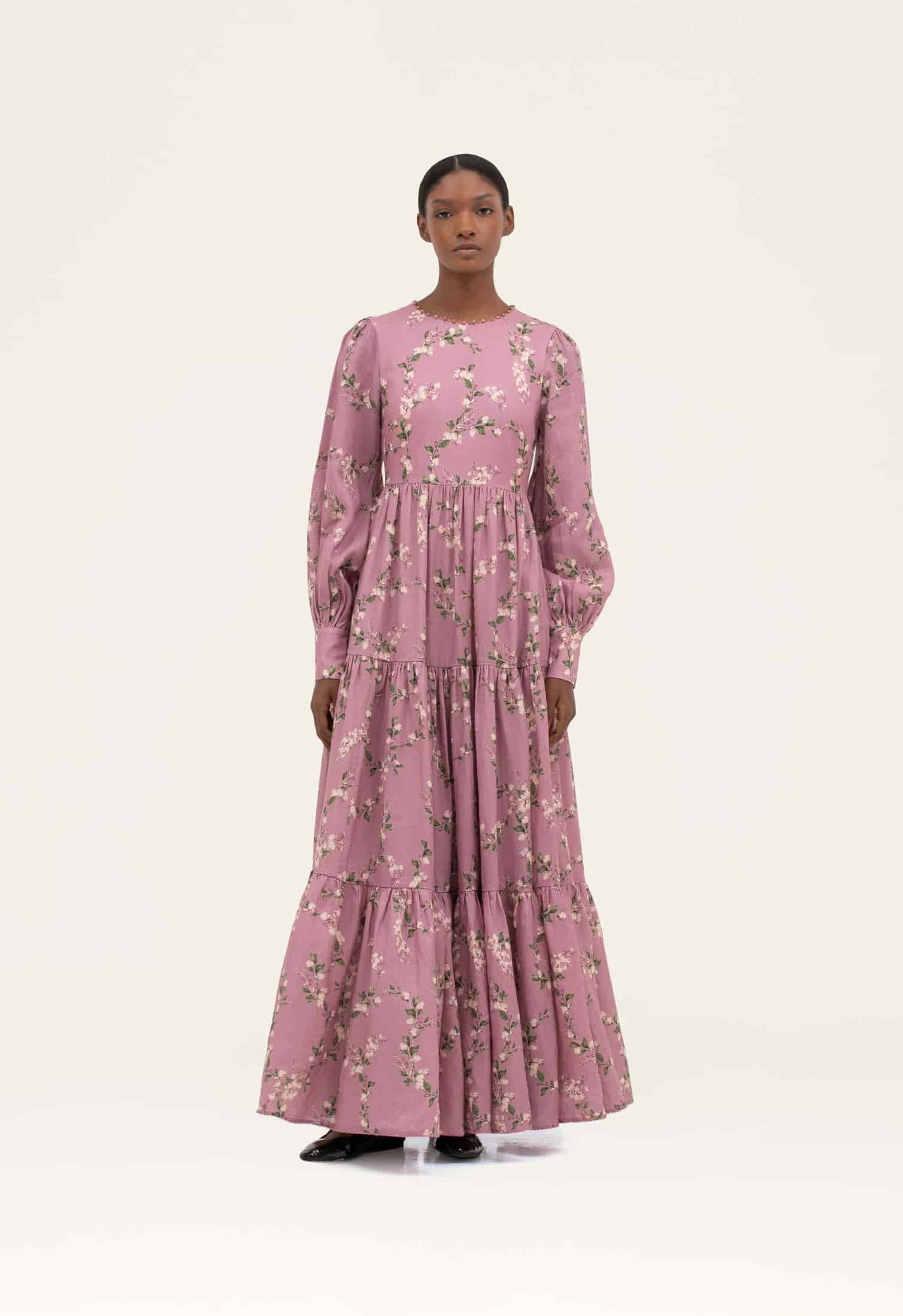 Nuez Wisteria Maxi Dress - miniatura 2