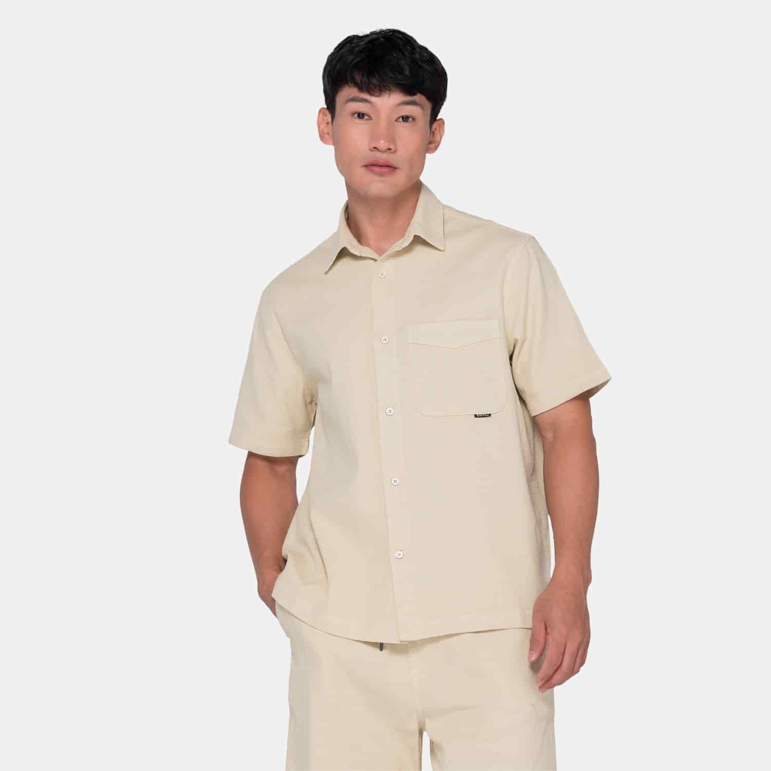 Short Sleeve Shirt Vanilla - miniatura 1