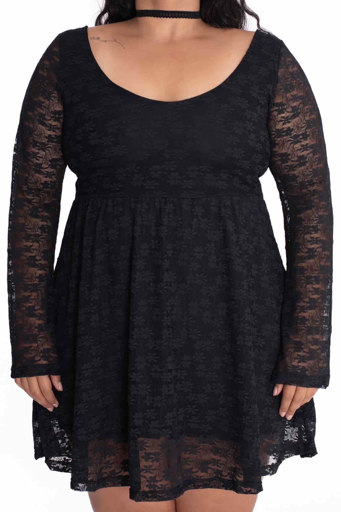 Vestido Florencia Negro - miniatura 5