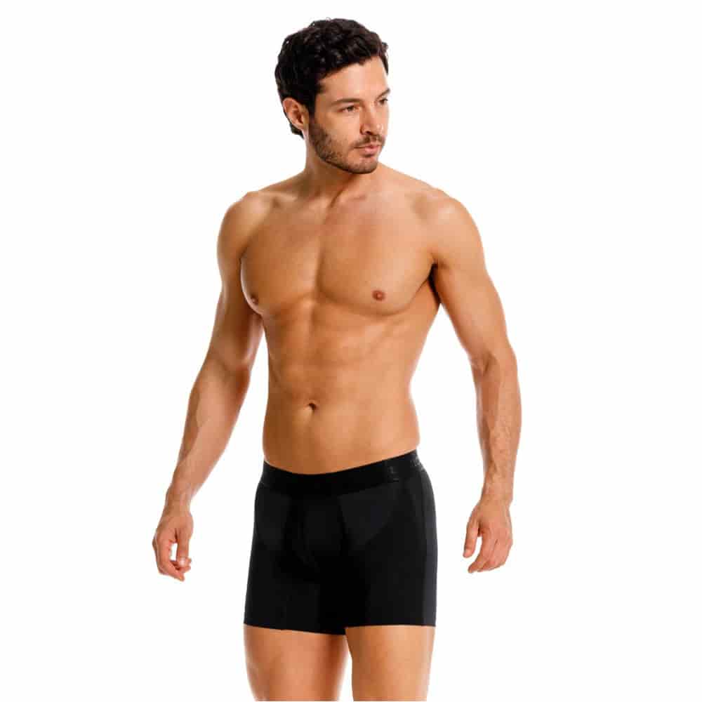 BOXER MEDIO POSY GREEN NEGRO - miniatura 5