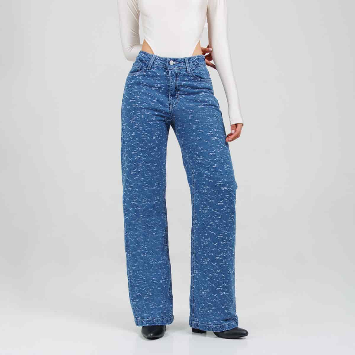 Jean Wide Leg ax-3147 Rigido - miniatura 2