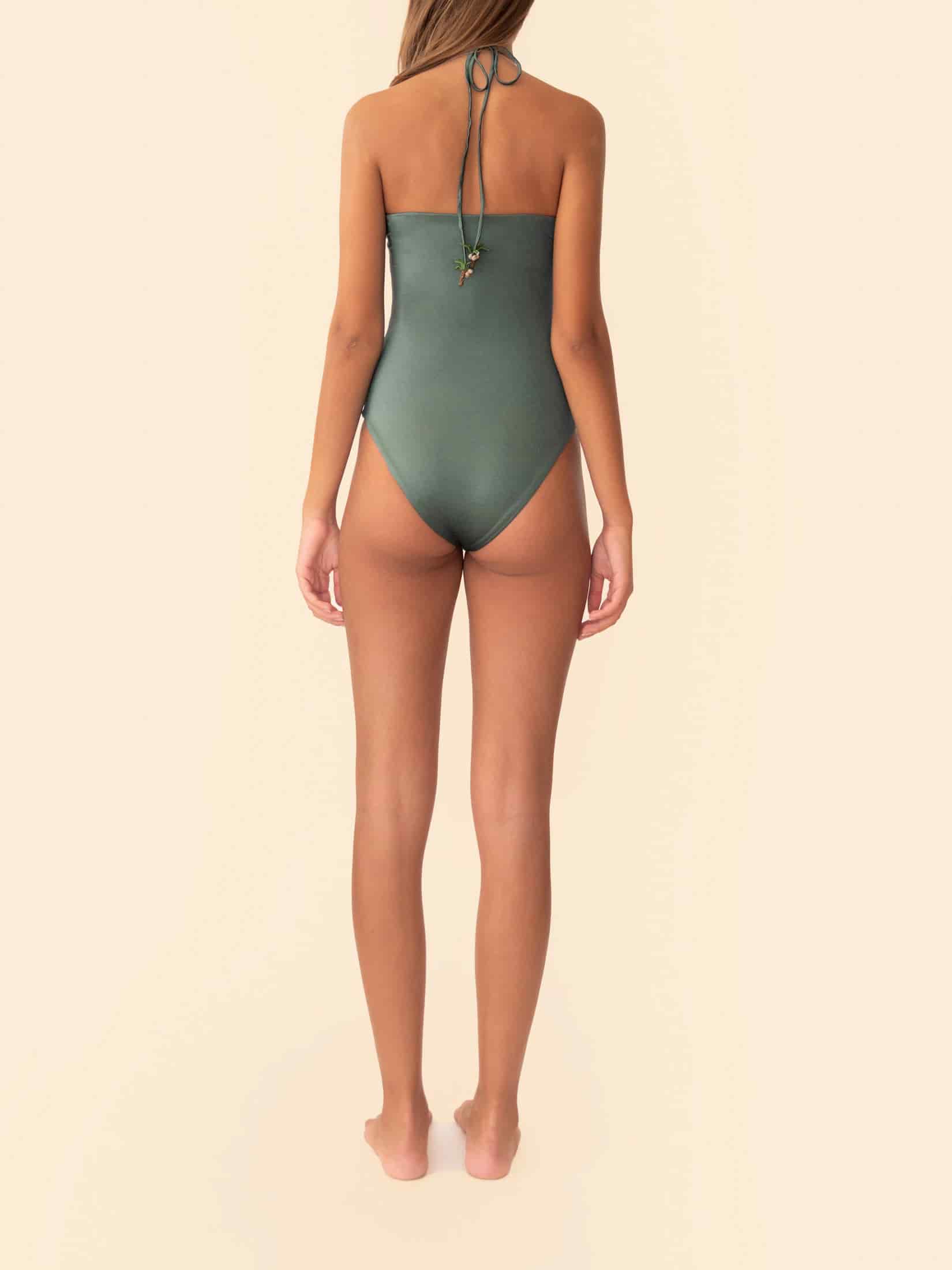 DARA MAILLOT SACRAMENTO GREEN - miniatura 3