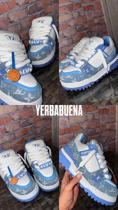 TENIS LOUIS VUITTON MAXI AZUL - miniatura 4