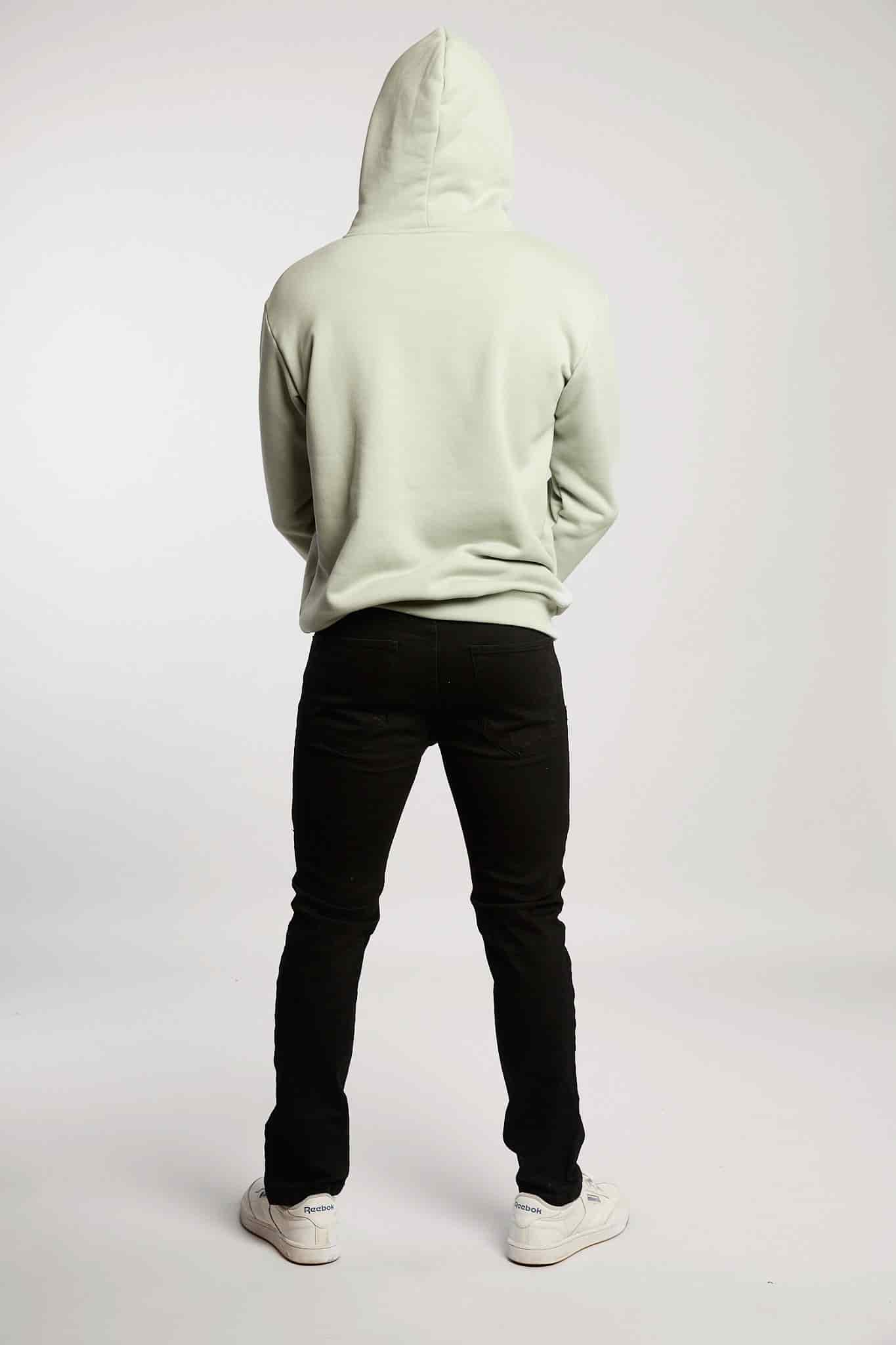 Hoodie verde claro - miniatura 3