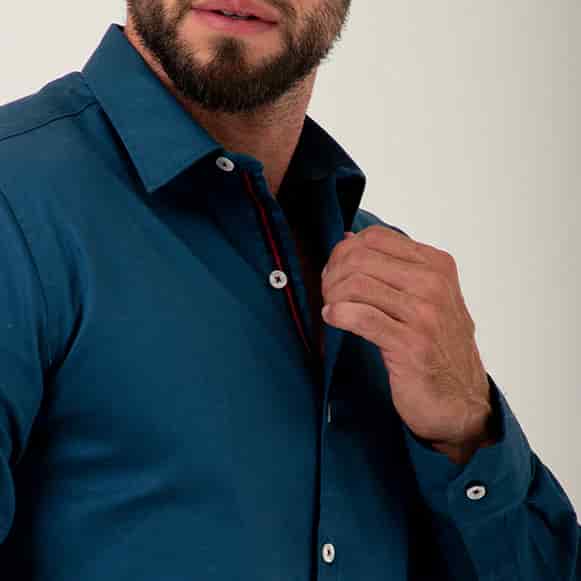 CAMISA ML 100% ALGODON HOMBRE - miniatura 85