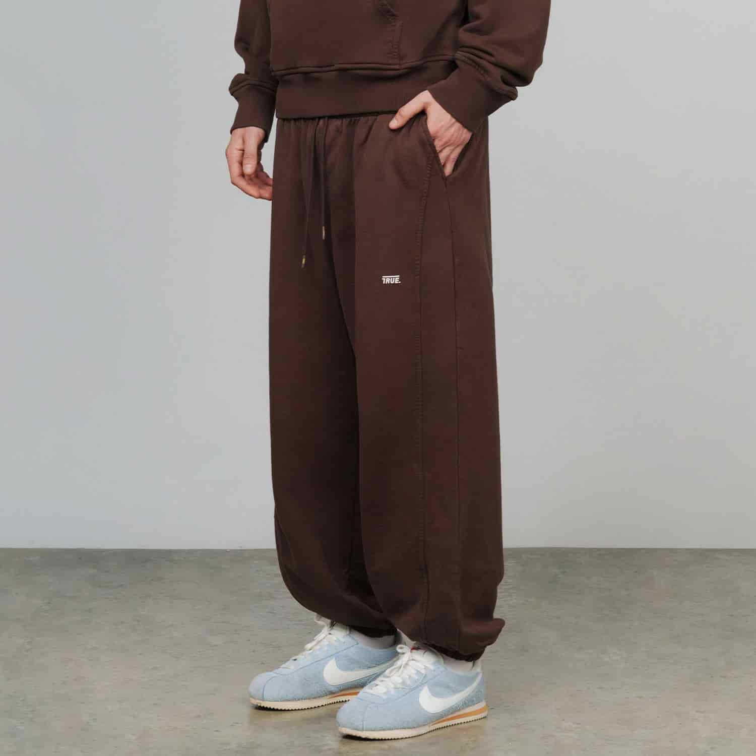 True Classic Jogger - Brown - miniatura 6