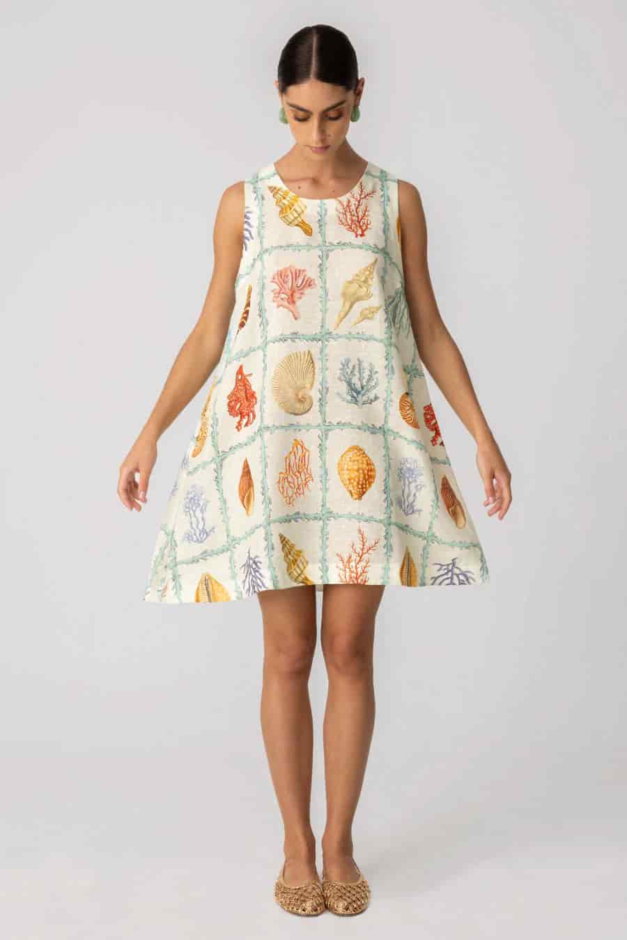 Women's linen dress tambor - miniatura 2