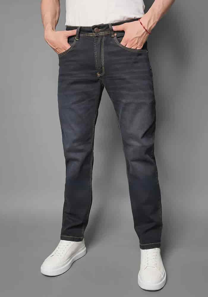 Jean para Hombre Color Azul Oscuro con Dirty | Thunder - miniatura 1
