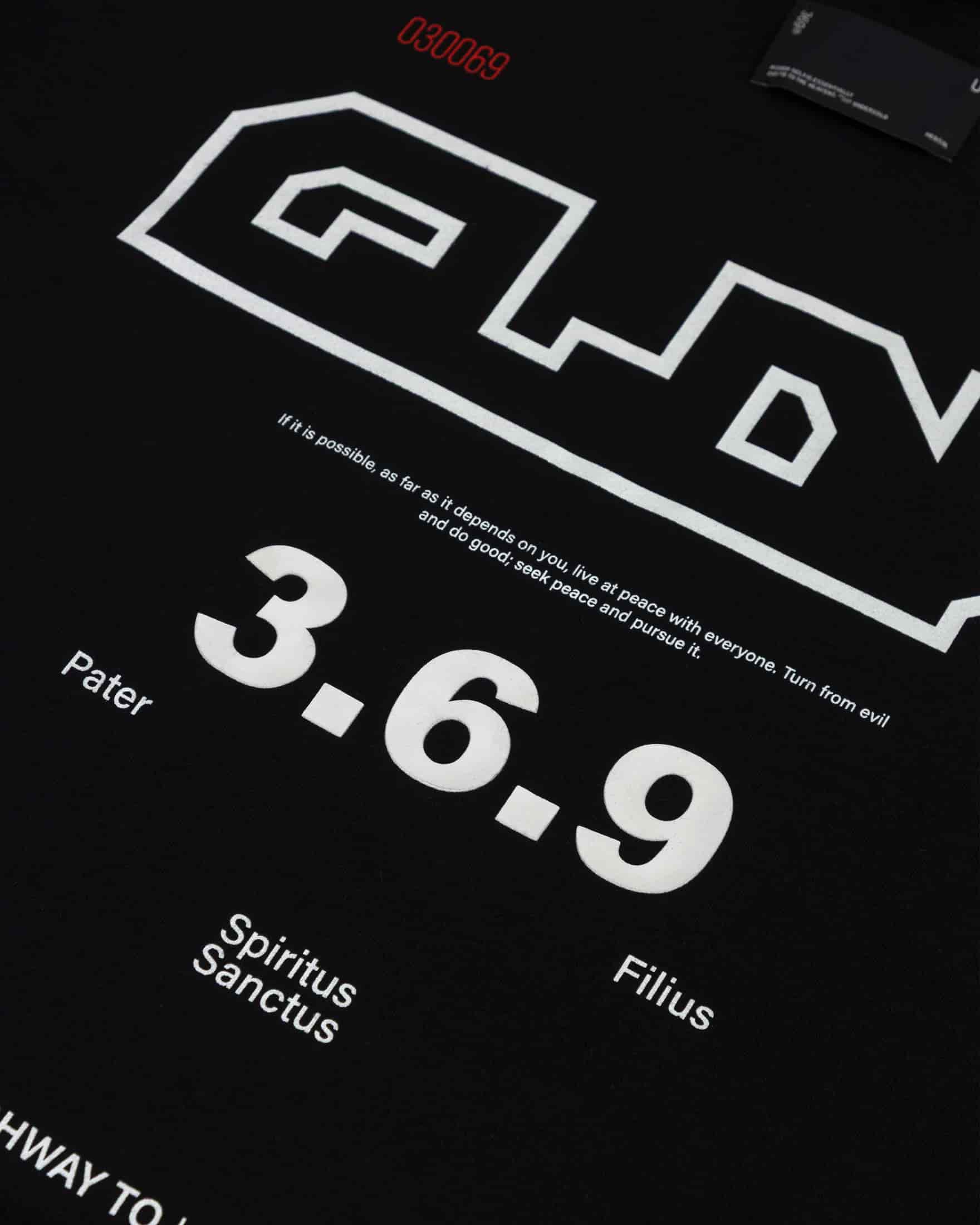Spring GLDN Tshirt Black - miniatura 4