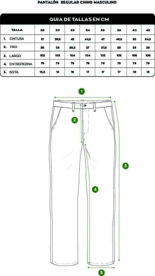 Pantalon Elastico Taupe - Talla Regular - miniatura 7