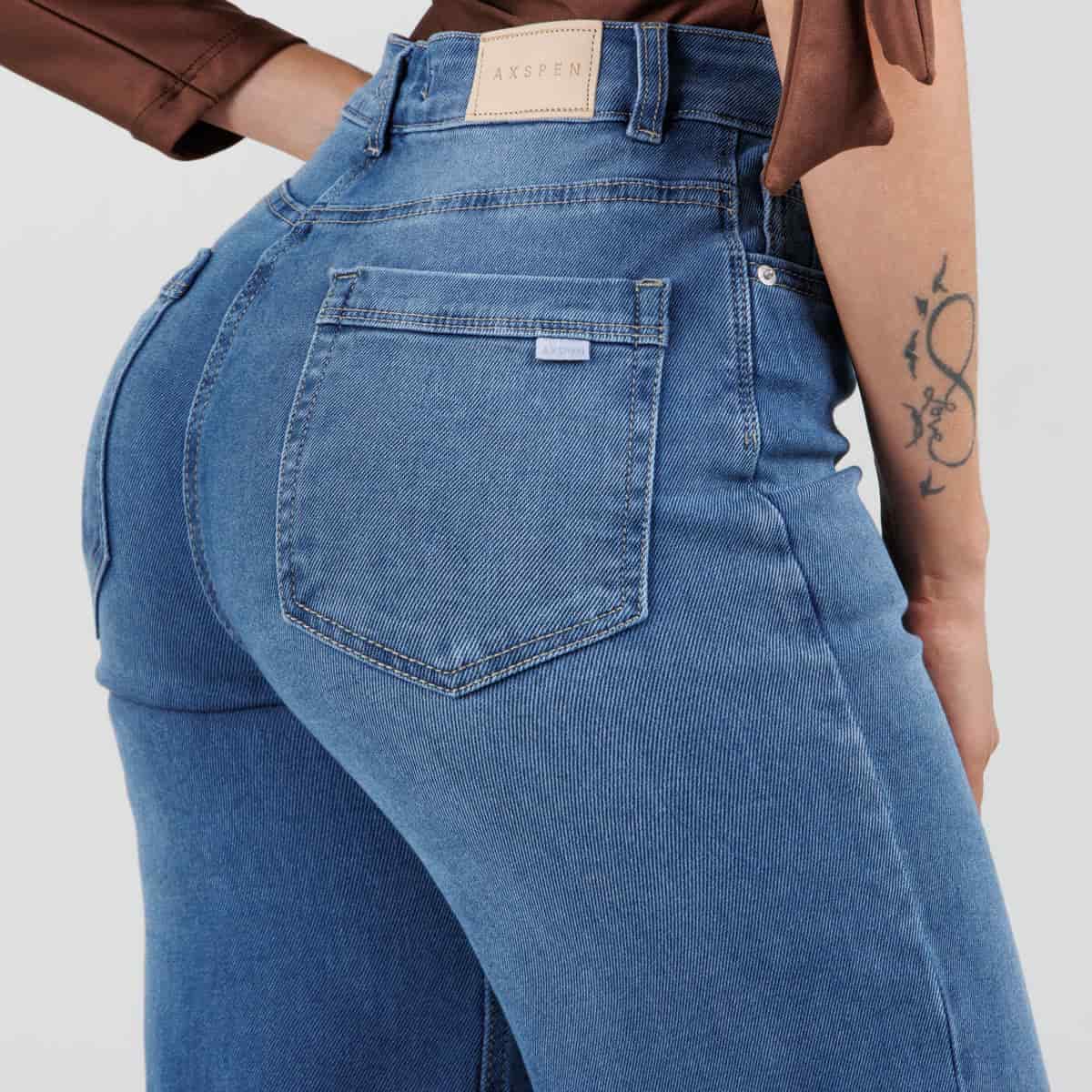 Jean Axspen Wide Leg Ax-3131 Licrado - miniatura 4