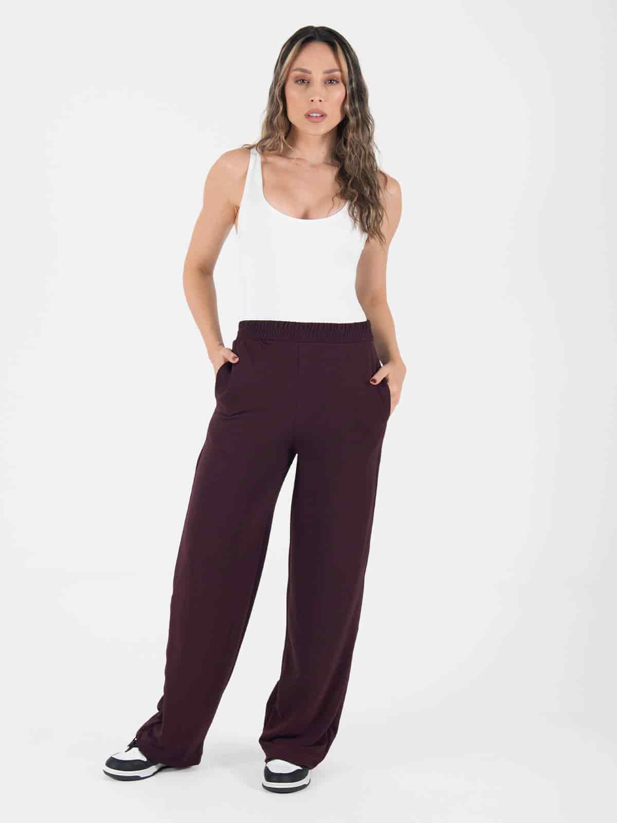 Pantalon venice sp uva oscuro - miniatura 2