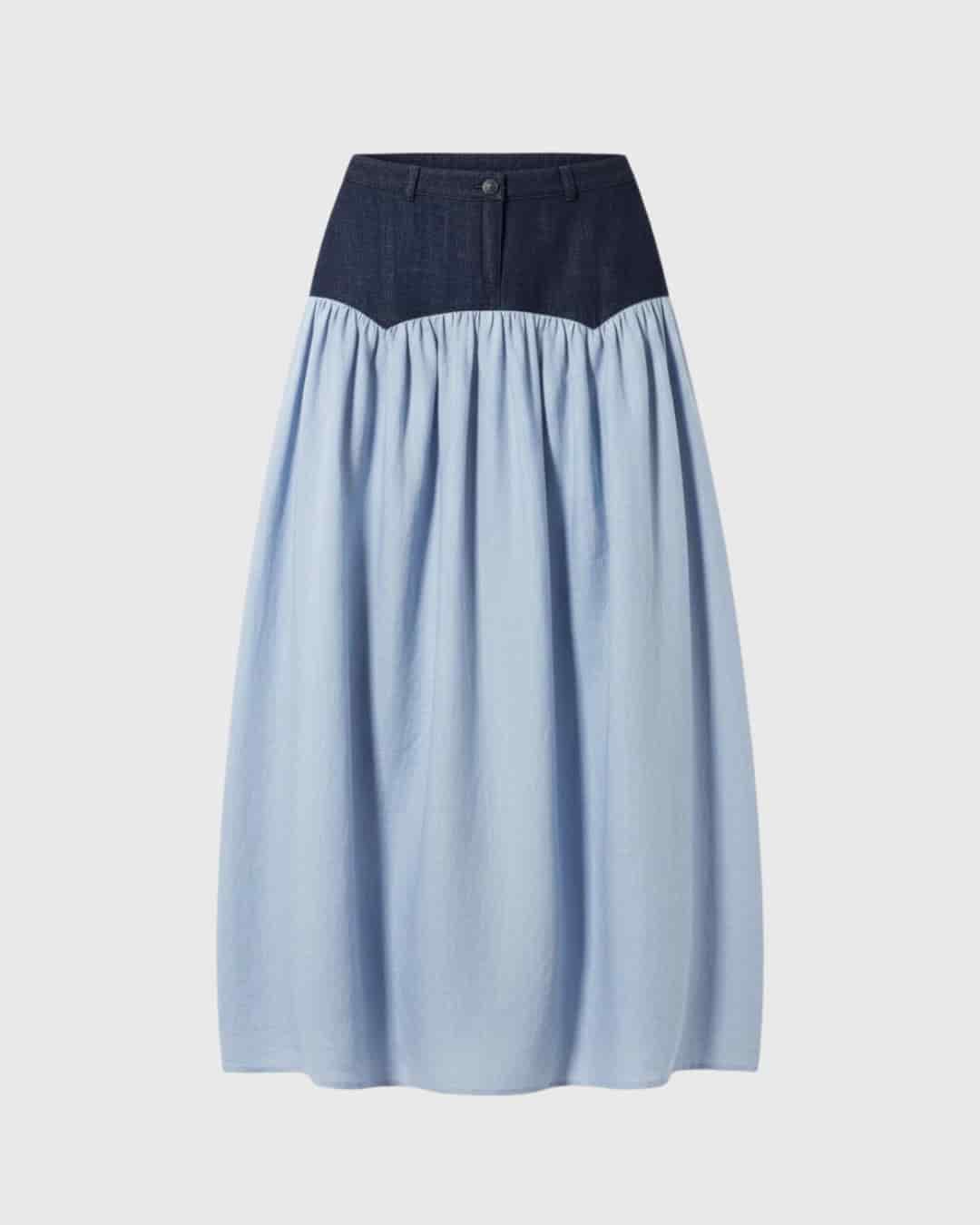 SAND DENIM SKIRT - miniatura 1