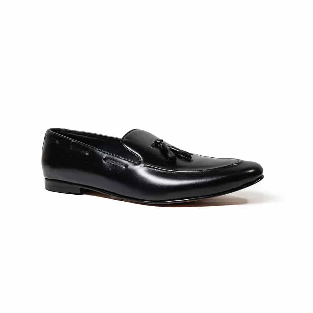 Loafers Cuero Negro - miniatura 1