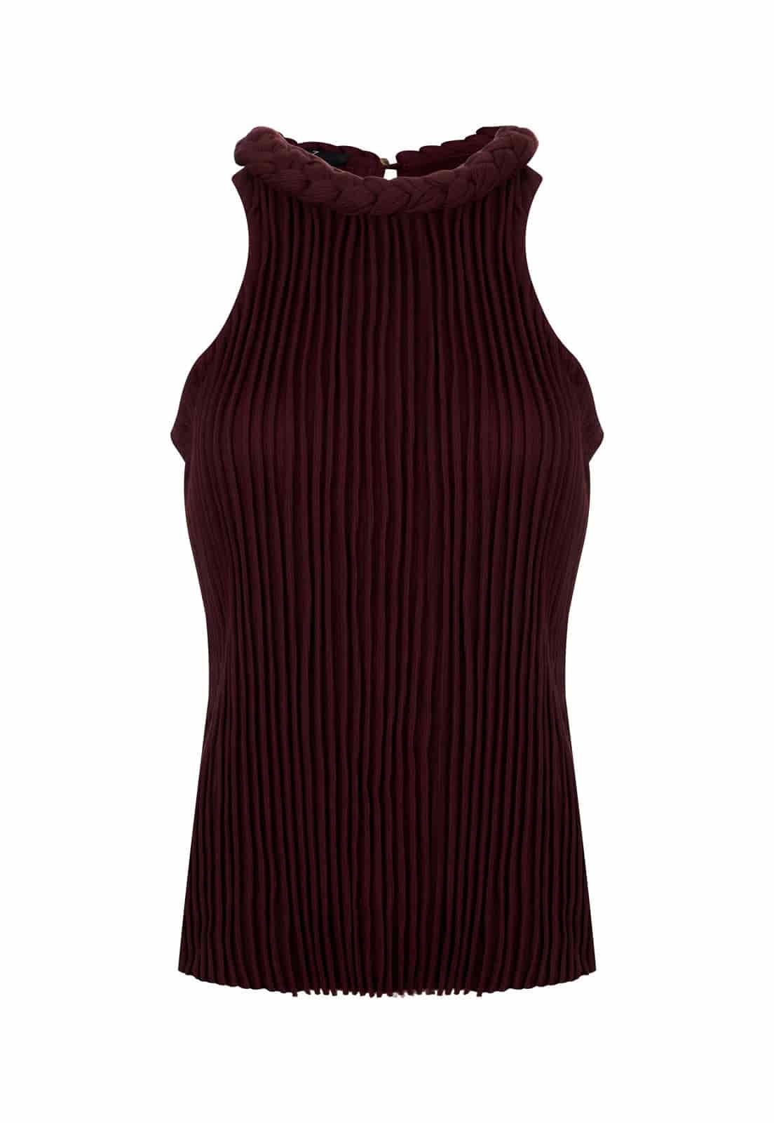 BRAIDED FURROWS TOP - miniatura 1