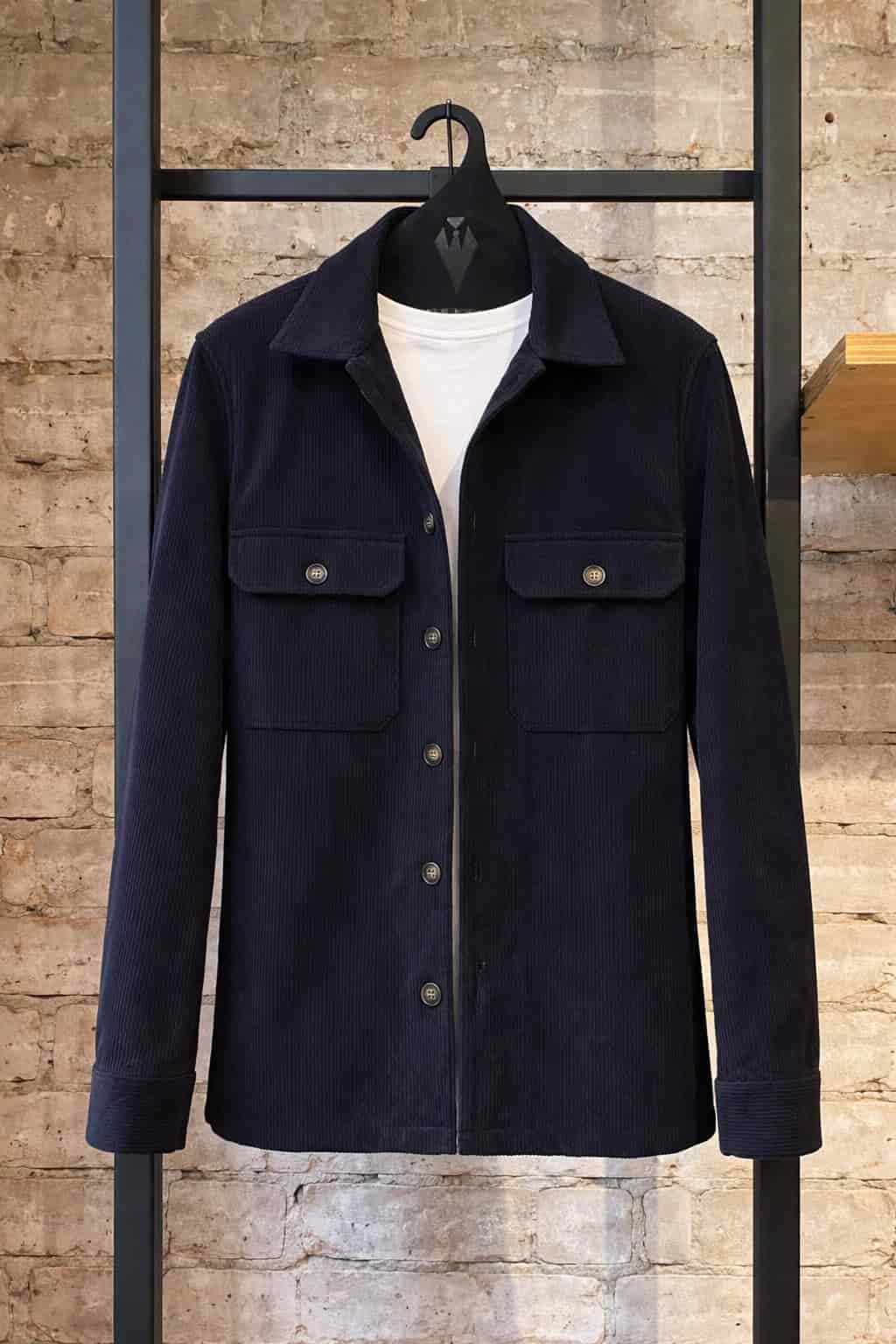 Chaqueta Para Hombre en Corduroy Negro - miniatura 1