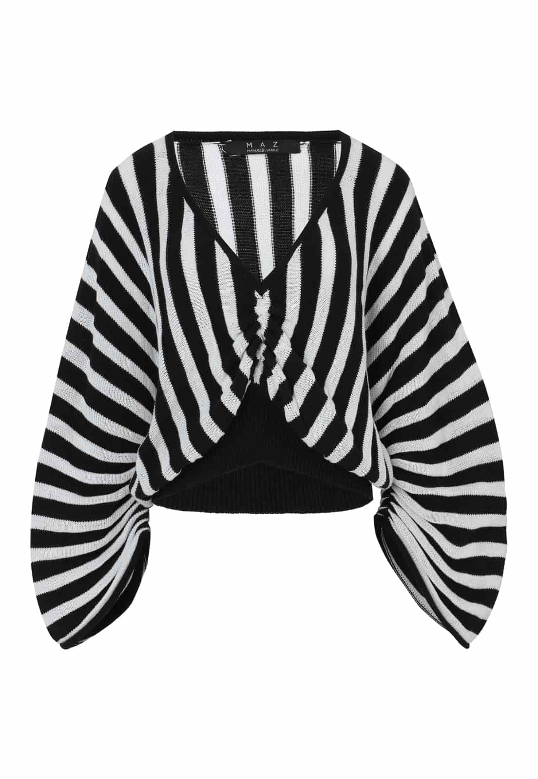 TWO TONE V NECK SWEATER - miniatura 1