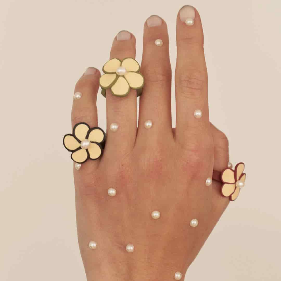Anillo Lucié Bicolor - miniatura 1