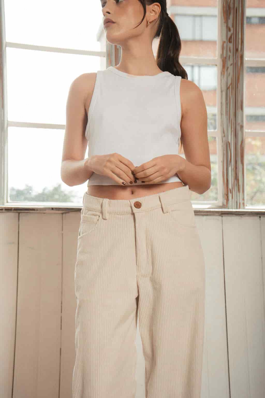 Pantalones Pana Crudo - miniatura 3
