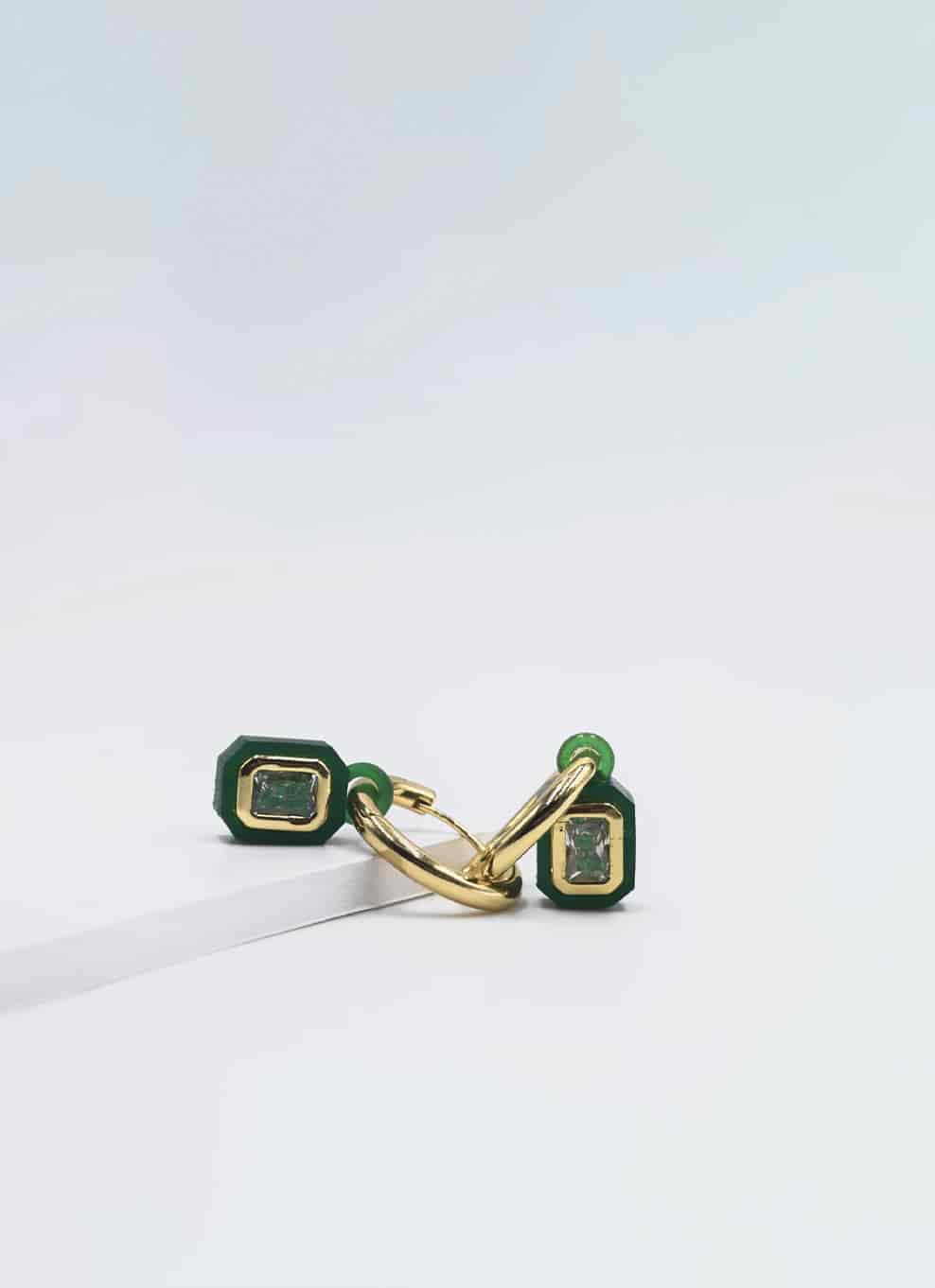 OTTAGONO - GREEN HOOPS - miniatura 1