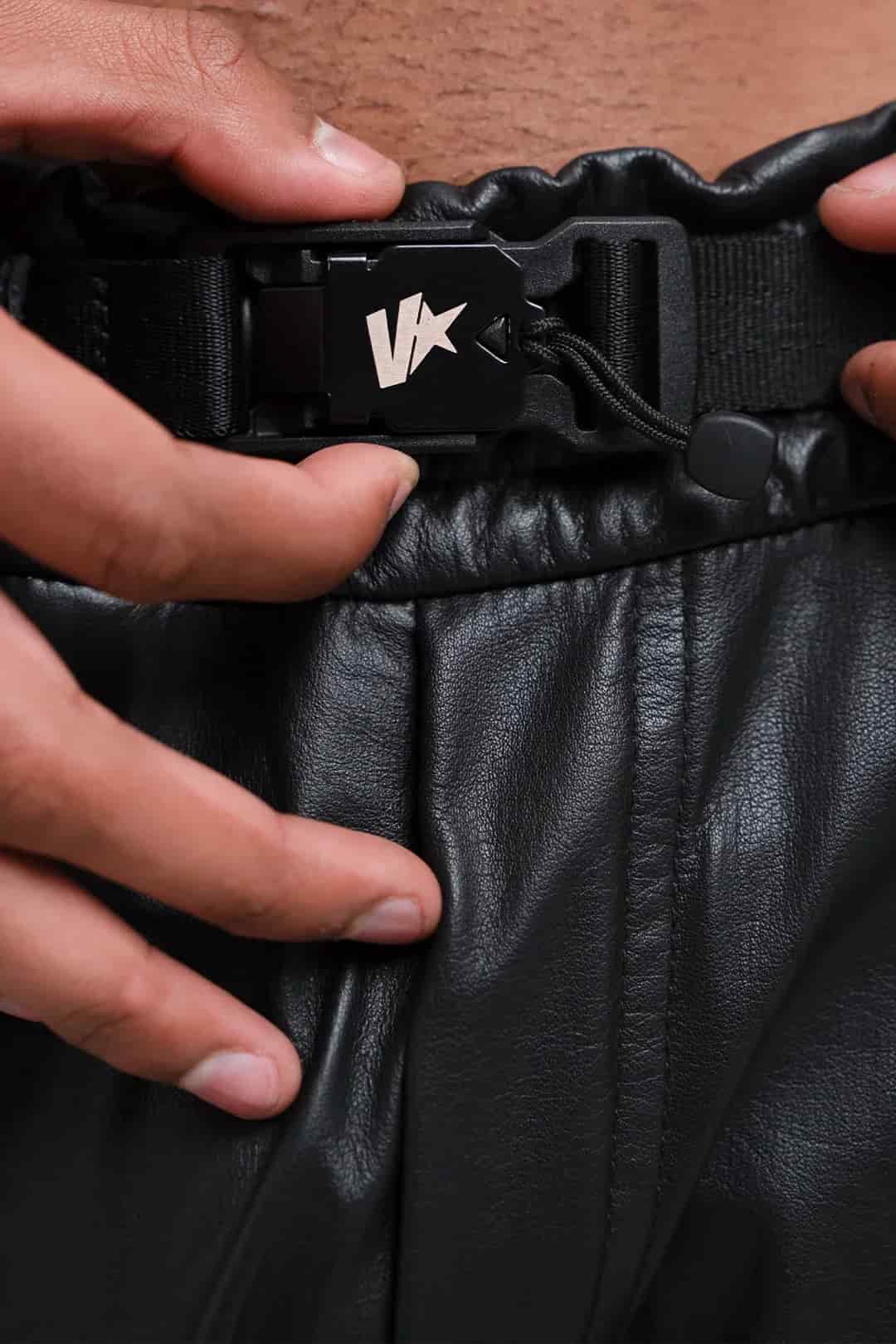 VENENO PANTALON CUERO BIKER GO FASTER - miniatura 9