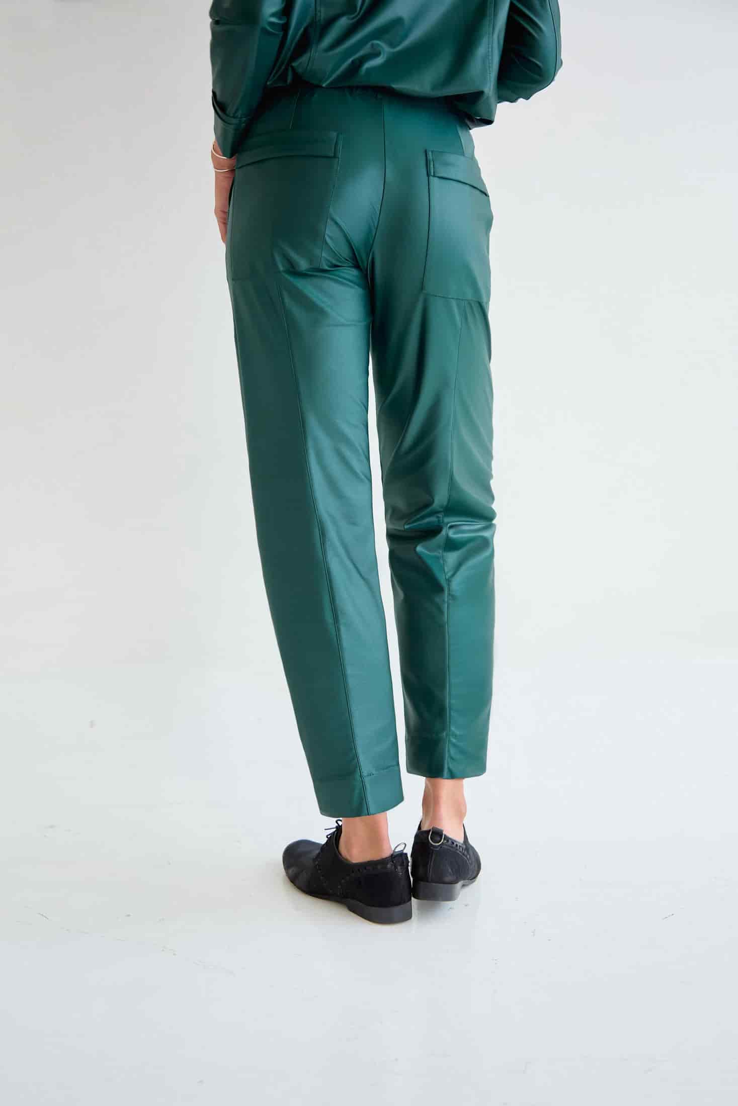 Pantalón Tech Fresh Verde Esmeralda RELÚCIDO - miniatura 4