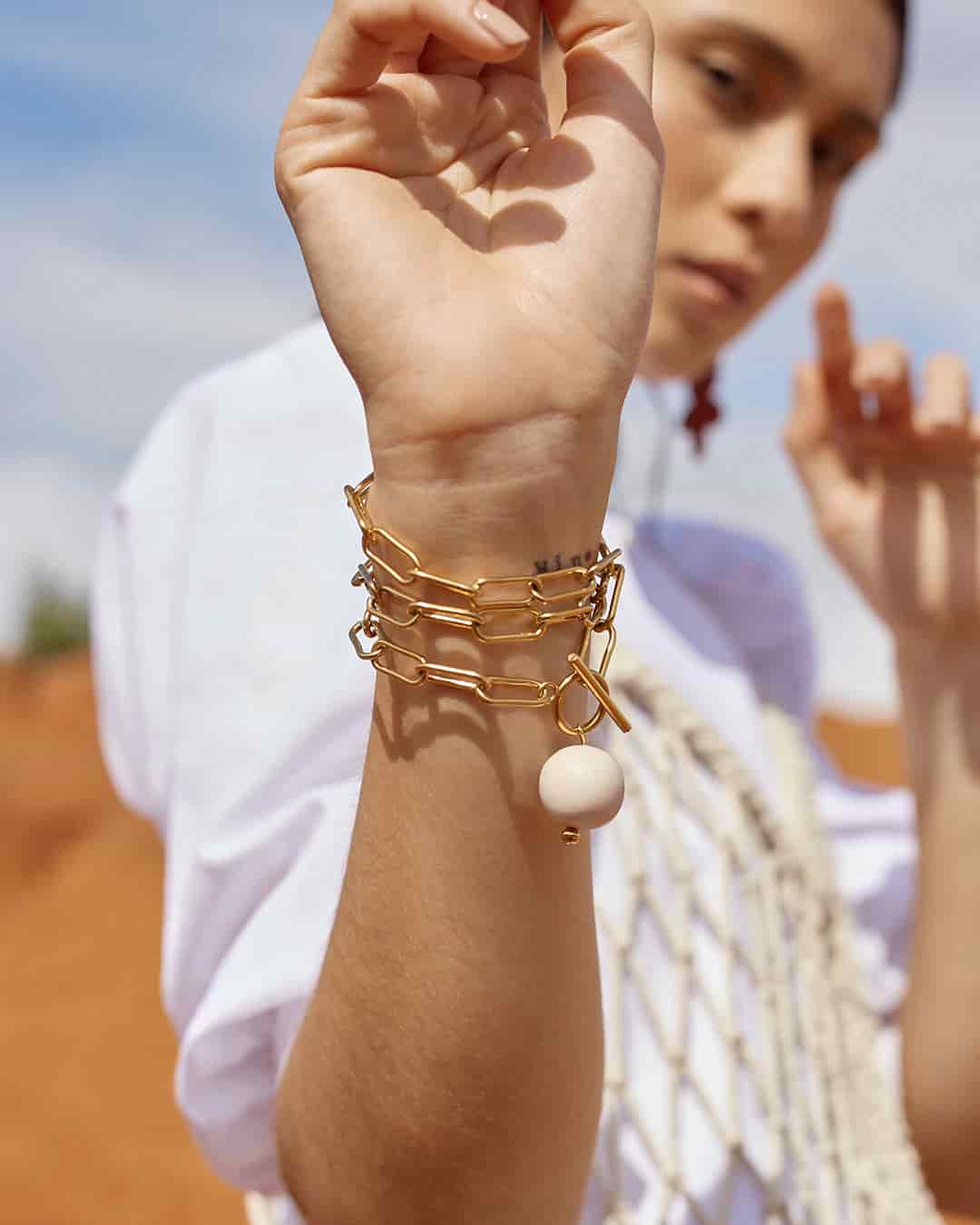 Trazos Necklace/Bracelet - miniatura 2