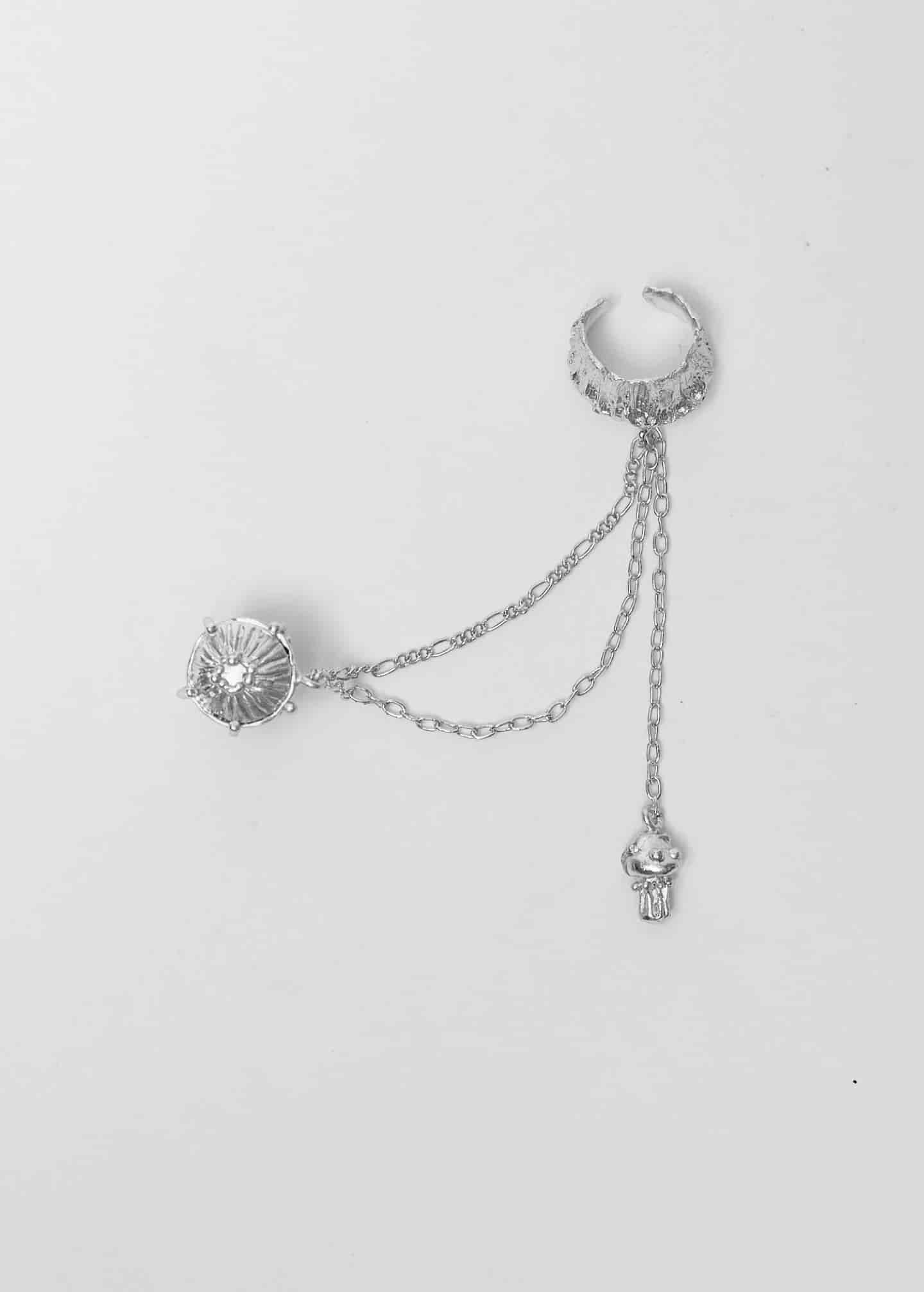 Earcuff viaje con sombrerito a la Luna - miniatura 2
