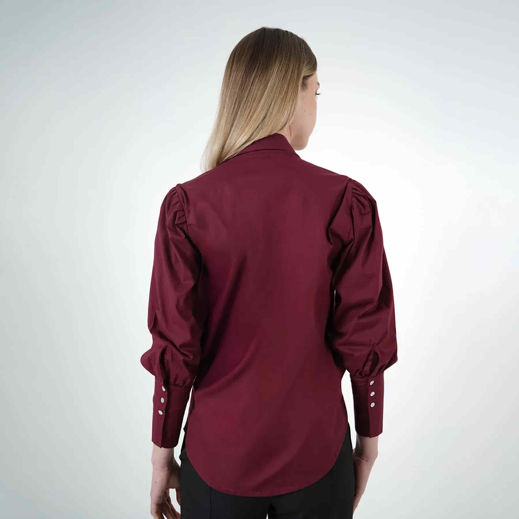 Camisa Cuello Camisero Manga Larga - miniatura 3