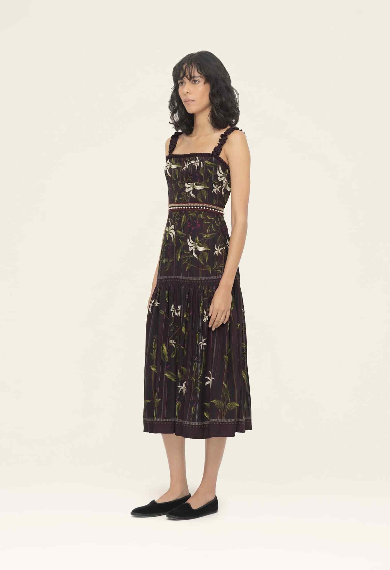 Níspero Café Midi Dress - miniatura 3