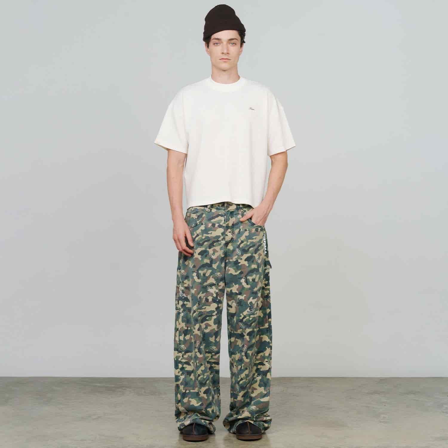 Racing Camo Carpenter Pants - Green - miniatura 8