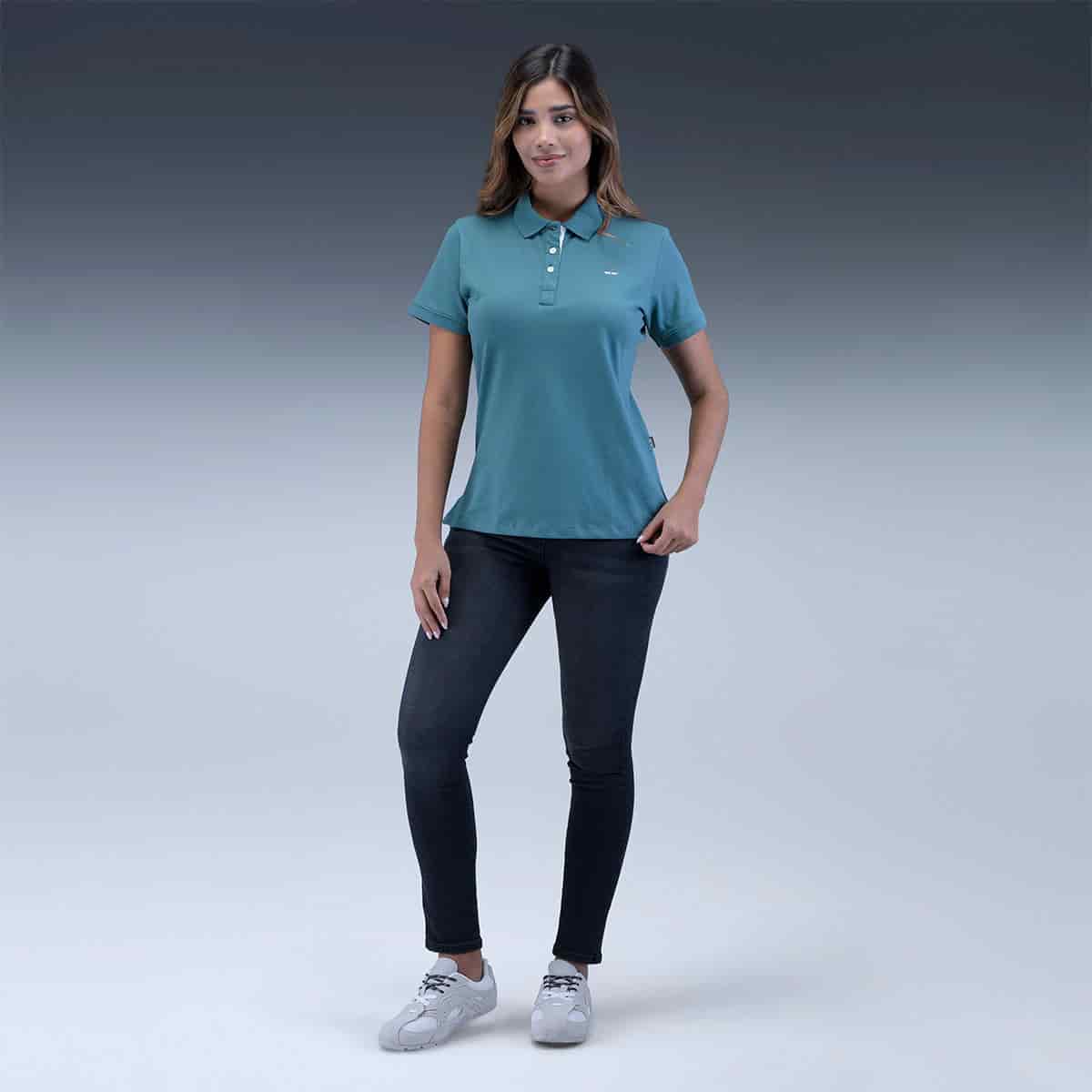 Polo Verde Mujer - miniatura 4