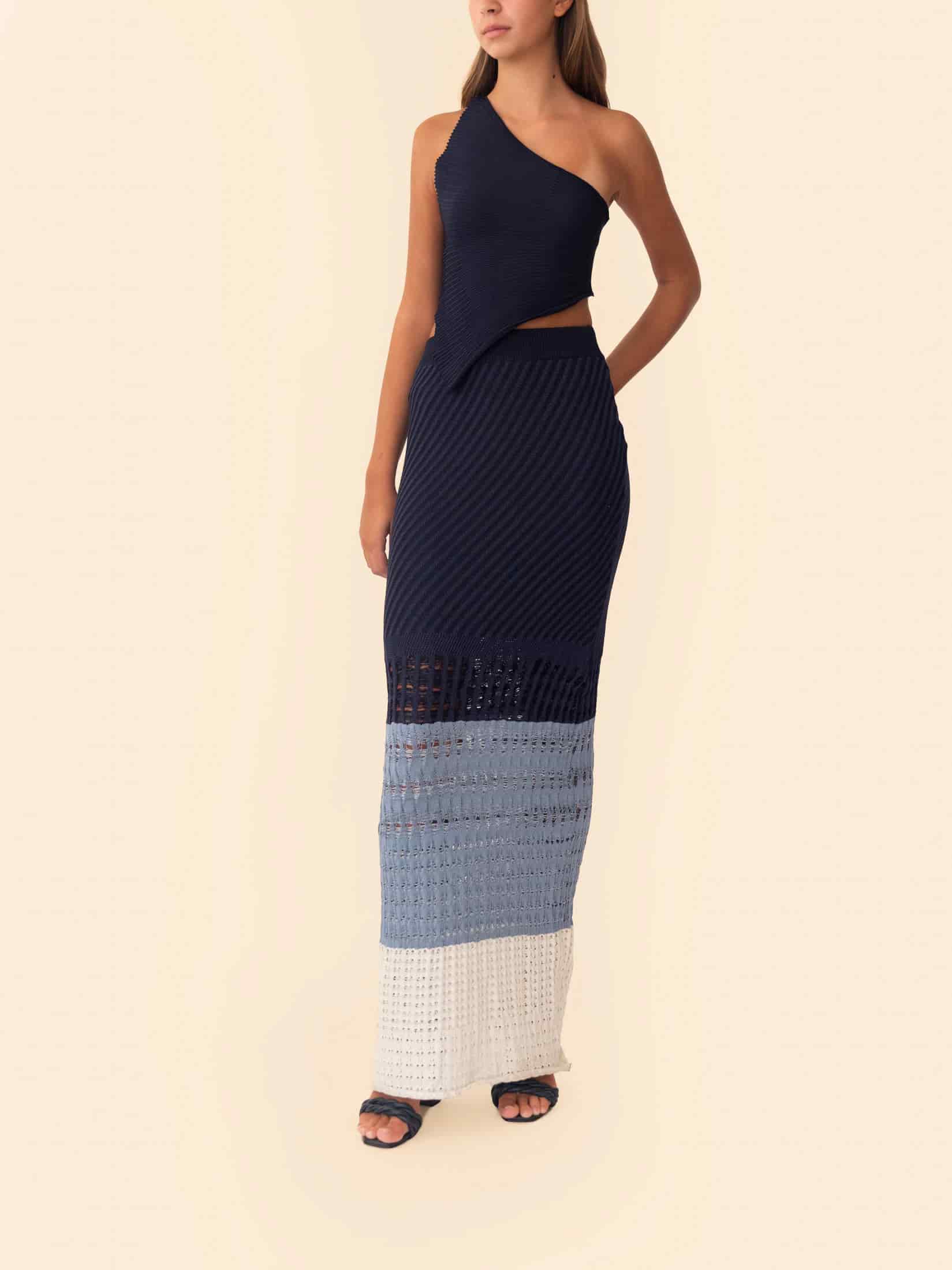 TOPANGA TOP NAVY - miniatura 3